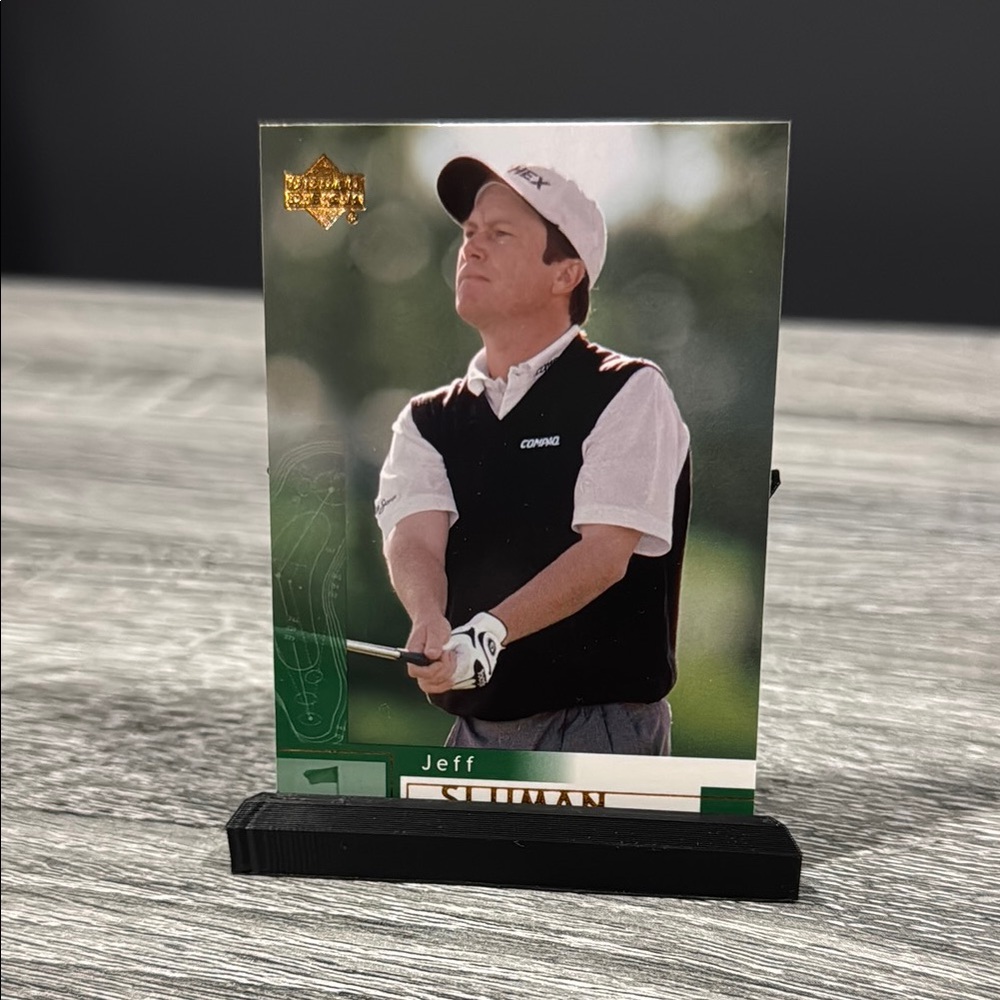 PGA Tour | Upper Deck #28: Jeff Sluman (2002) - Collectable Golf Trading Card